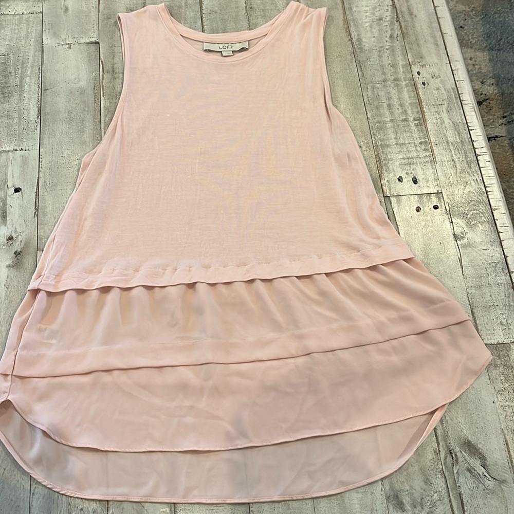 Loft Ruffle Tank